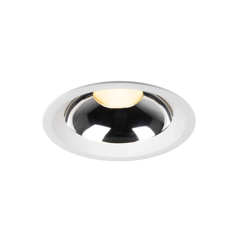 SLV LED Inbouwarmatuur Ø205mm | 24W 3000K 2850lm 930 IP54 | DALI | DOWNLIGHT