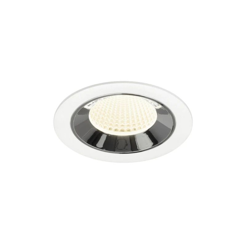 SLV LED Inbouwarmatuur Ø90mm | 12W 4000K 1900lm 940 IP20 | DALI | NUMINOS