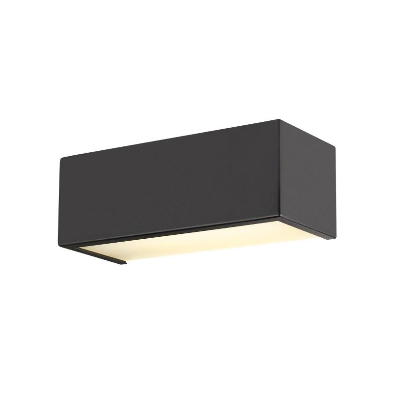 SLV LED Wandlamp | 8W 3000K 790lm 930 | IP20 Dimbaar Zwart | CHROMBO