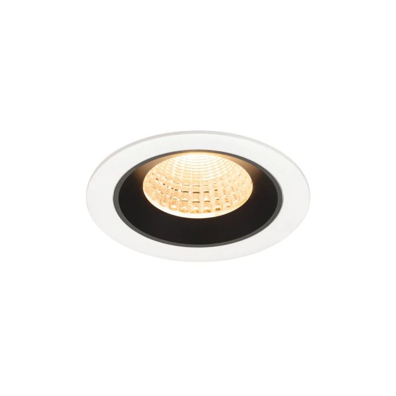 SLV LED Inbouwarmatuur Ø90mm | 12W 2700K 1700lm 927 IP20 | DALI | NUMINOS