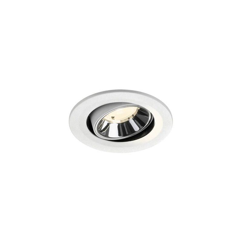 SLV LED Inbouwarmatuur Ø90mm | 6.7W 4000K 1050lm 940 IP20 | DALI | NUMINOS