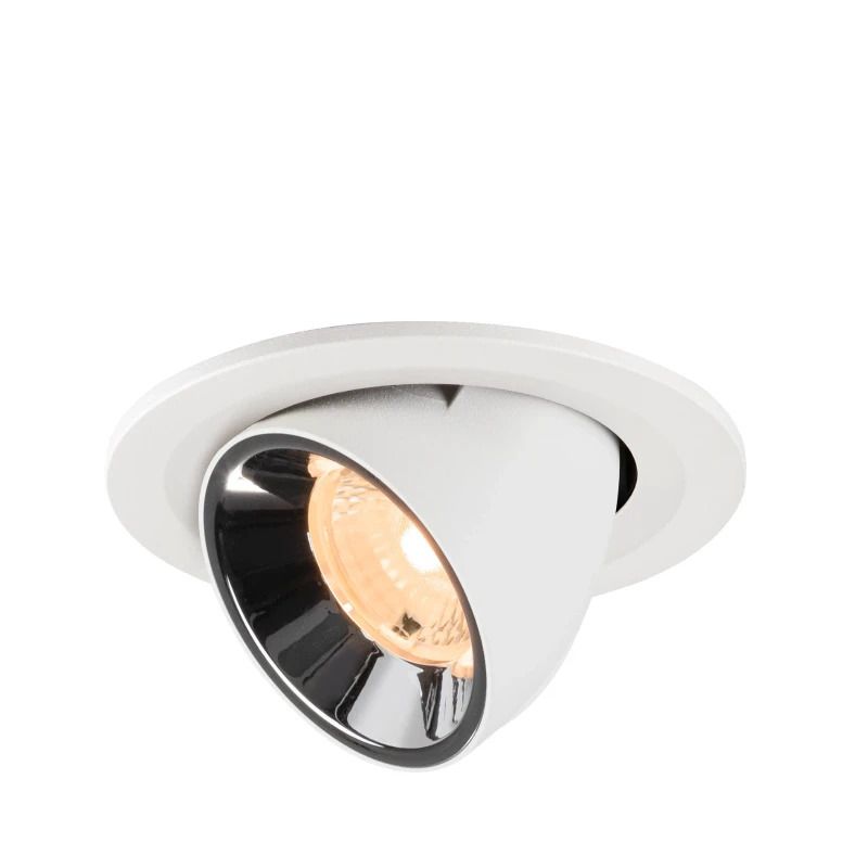 SLV LED Inbouwarmatuur Ø90mm | 6.7W 2700K 1000lm 927 IP20 | DALI | NUMINOS