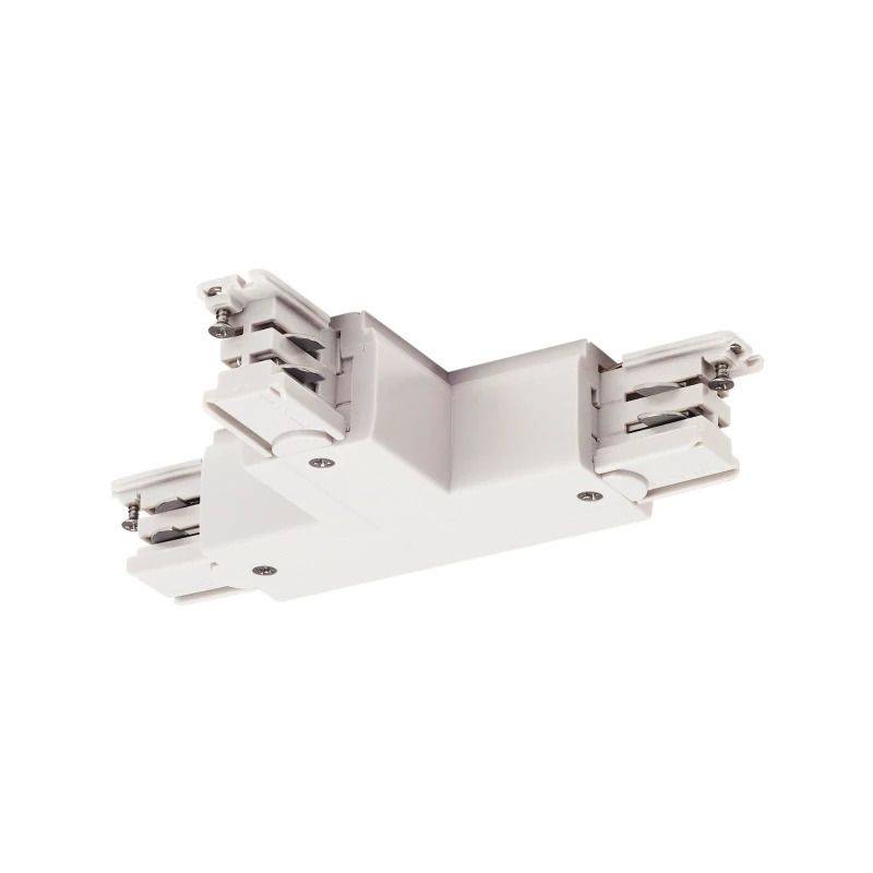 SLV Onderdeel | S-TRACK T-verbinder, rechts, aarding binnen, met voedingsmogelijkheid, | S-TRACK SYSTEM