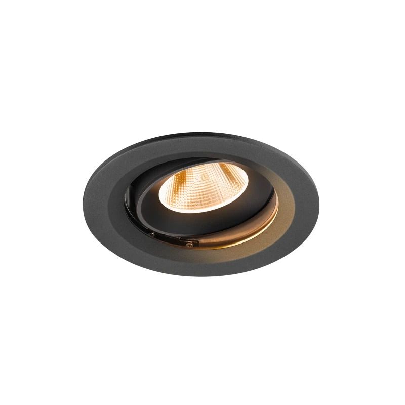 SLV LED Inbouwarmatuur Ø120mm | 12W 2700K 1700lm 927 IP20 | DALI | NUMINOS