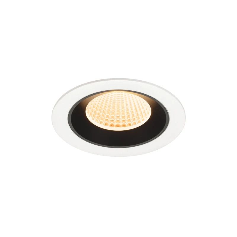 SLV LED Inbouwarmatuur Ø90mm | 12W 2700K 1700lm 927 IP20 | DALI | NUMINOS