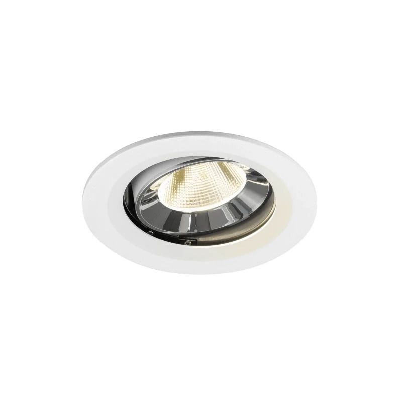 SLV LED Inbouwarmatuur Ø120mm | 12W 4000K 1900lm 940 IP20 | DALI | NUMINOS
