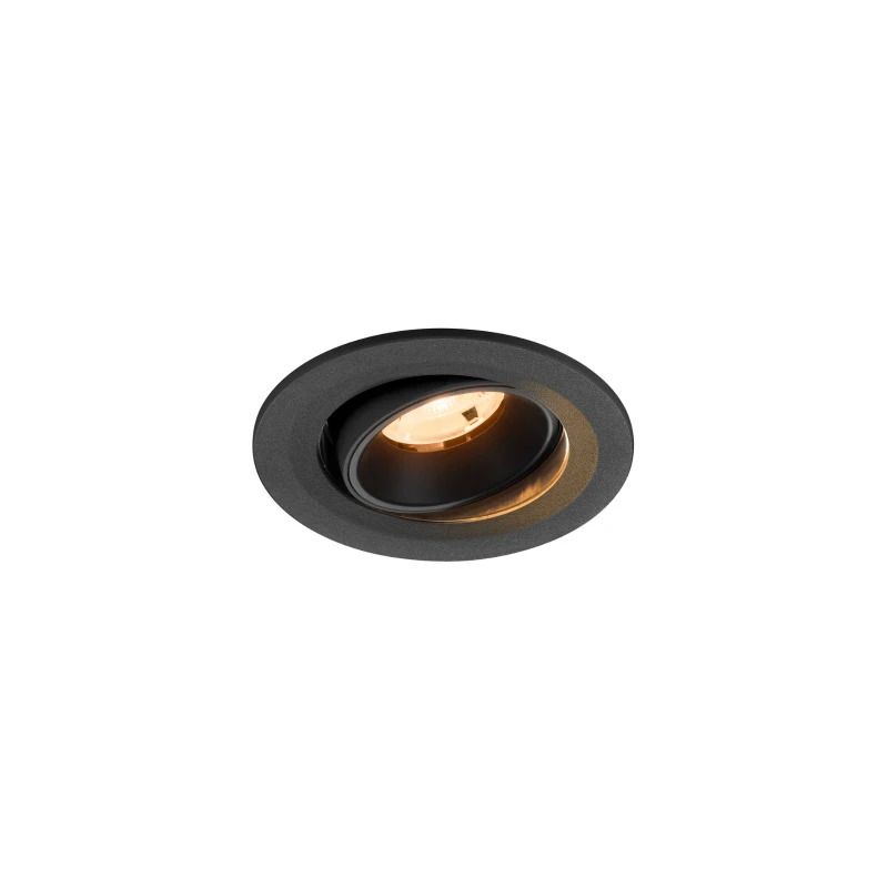SLV LED Inbouwarmatuur Ø90mm | 6.7W 2700K 1000lm 927 IP20 | DALI | NUMINOS