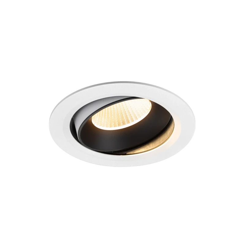 SLV LED Inbouwarmatuur Ø175mm | 24W 3000K 3600lm 930 IP20 | DALI | NUMINOS