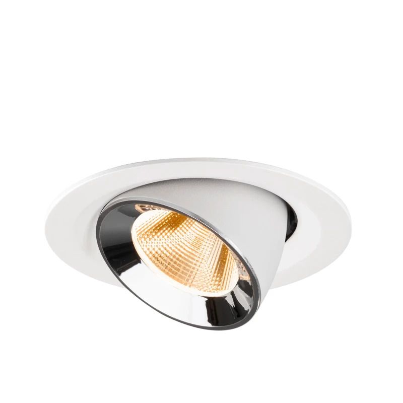 SLV LED Inbouwarmatuur Ø120mm | 12W 2700K 1700lm 927 IP20 | DALI | NUMINOS