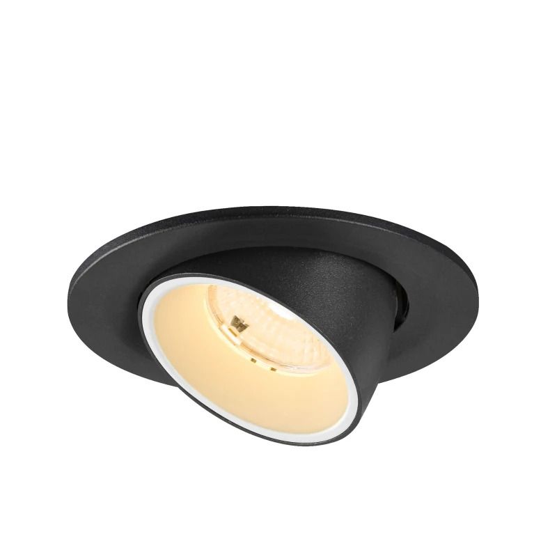SLV LED Inbouwarmatuur Ø90mm | 6.7W 3000K 1050lm 930 IP20 | DALI | NUMINOS