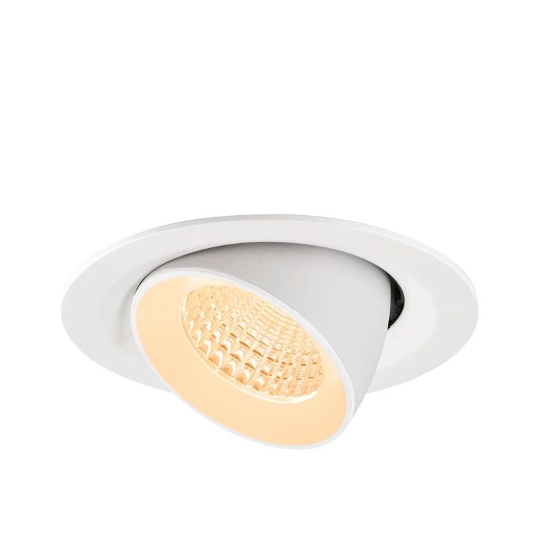 SLV LED Inbouwarmatuur Ø120mm | 12W 2700K 1700lm 927 IP20 | DALI | NUMINOS
