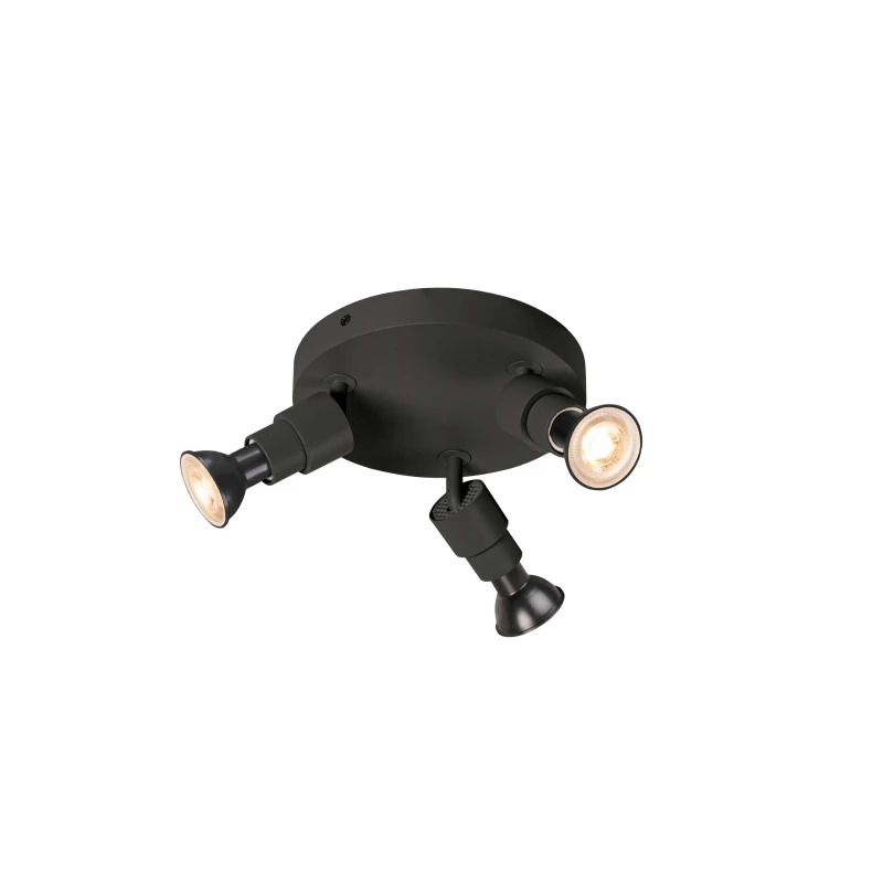 SLV LED Plafond- Wandlamp | 3X GU10 Max 6W | IP20 Dimbaar | PURI 2.0
