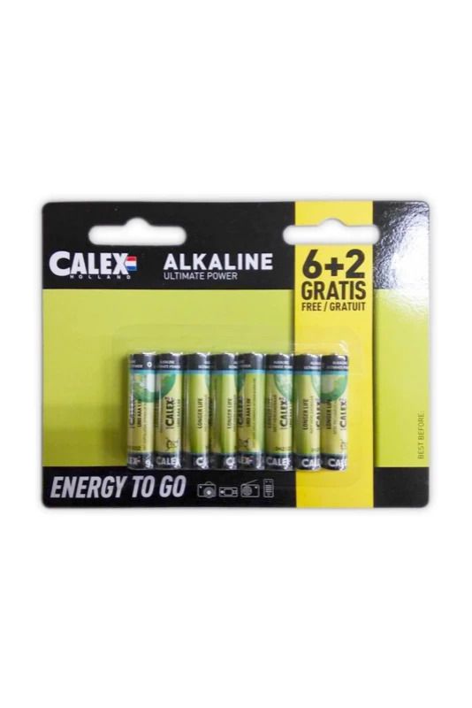 Calex Batterijen | AAA LR03 | 8-pack
