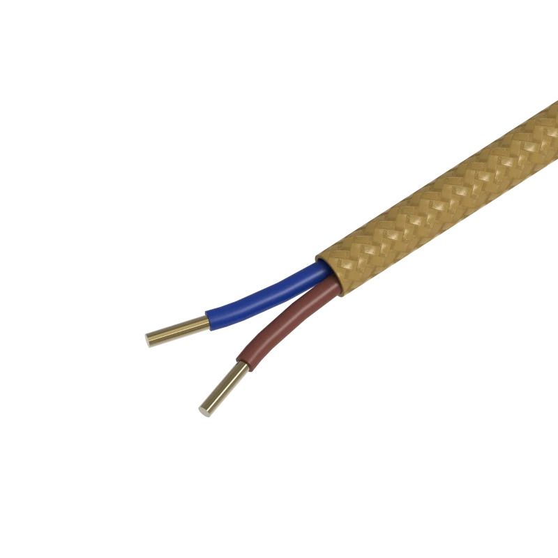 Calex Creations Textielkabel | 1.5m Max 60W | Goud