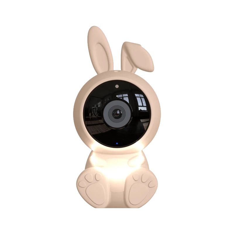 Calex Smart Babycamera | Konijn | 2K | Wifi | App | White Noise