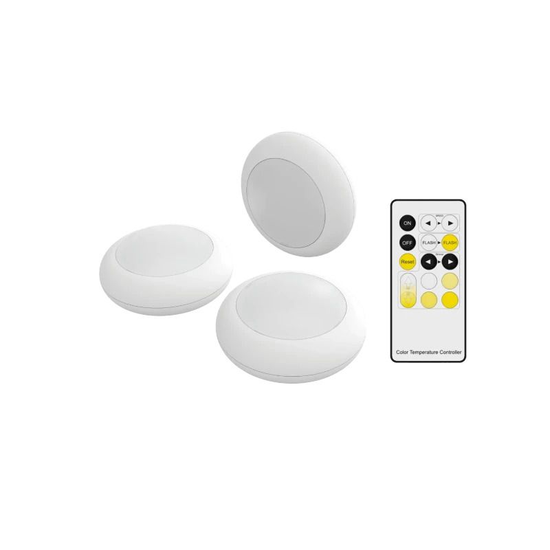 Calex Spot On Kastverlichting | 2700K/6500K | Met Afstandsbediening | Batterij Oplaadbaar
