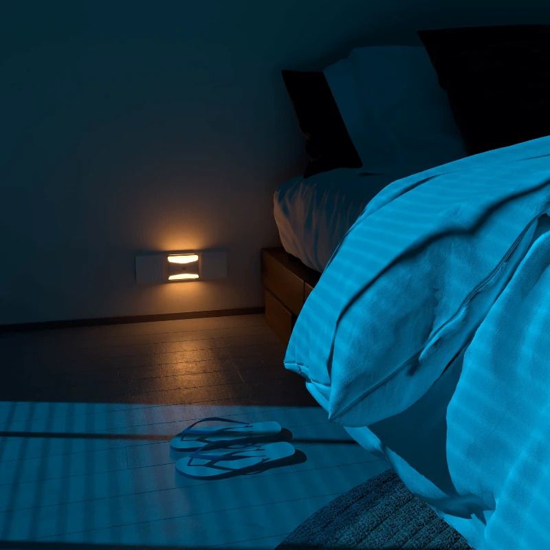Calex Spot On Wandlamp | 30Lm | Batterij Oplaadbaar | Met Bewegingssensor en Schemersensor