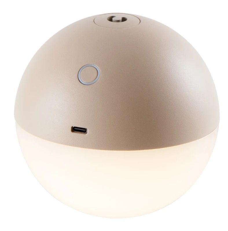 Ubiqua ALBEDO Tafellamp | 2.2W 2700K/3000K | Oplaadbaar IP65 | Dimbaar | Zand