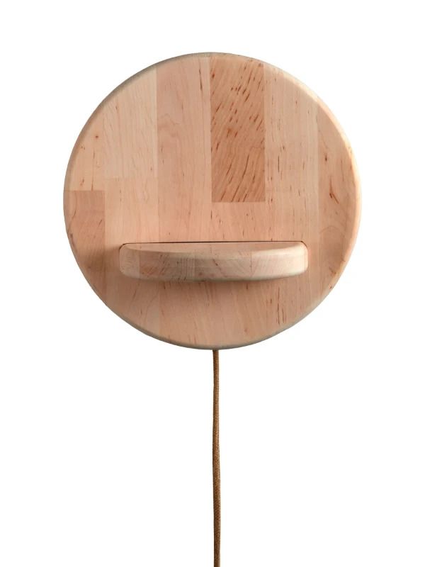 Good&Mojo Corsica Wandlamp | 1x E27 max. 60W | Met schakelaar | Naturel