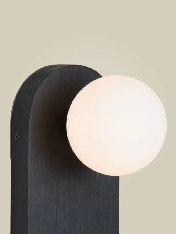 Good&Mojo Java Wandlamp | 1x GU10 3W | Met schakelaar | Zwart