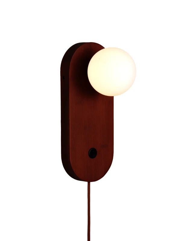 Good&Mojo Java Wandlamp | 1x GU10 3W | Met schakelaar | Bruin