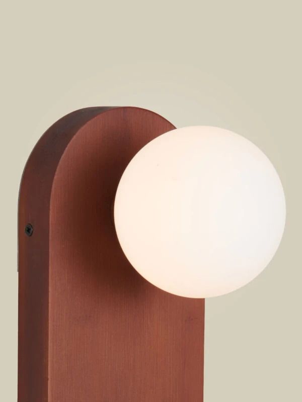 Good&Mojo Java Wandlamp | 1x GU10 3W | Met schakelaar | Bruin