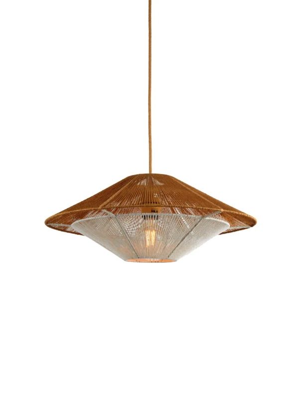 Good&Mojo Lumbini Hanglamp | 1x E27 max. 60W | Ø50cm | Naturel
