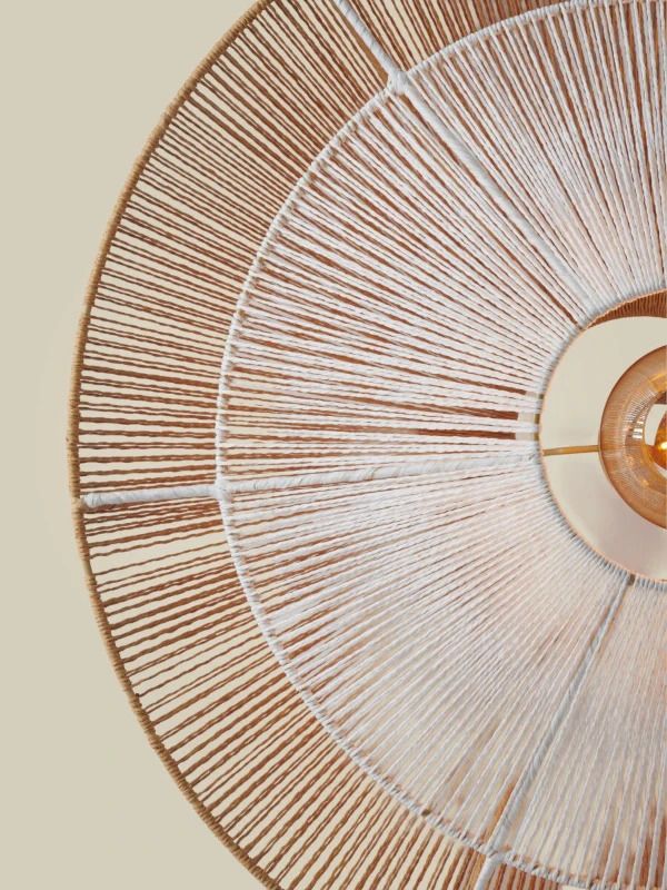 Good&Mojo Lumbini Hanglamp | 1x E27 max. 60W | Ø50cm | Naturel