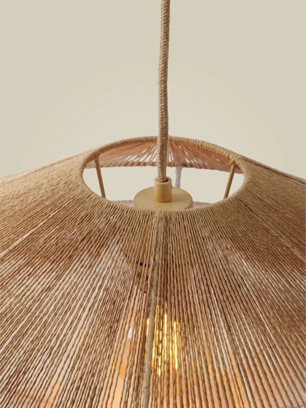 Good&Mojo Lumbini Hanglamp | 1x E27 max. 60W | Ø60cm | Naturel