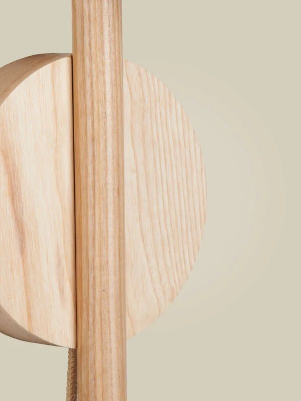 Good&Mojo Okinawa Wandlamp | 4W 3000K | Dimbaar | Met schakelaar | Naturel