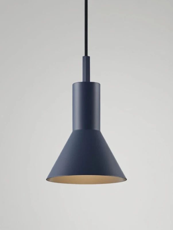 it's about RoMi Stavanger Hanglamp | 1x E14 max. 25W | Ø14,5cm | Donkerblauw