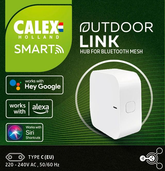 Calex Outdoor Link | Smart Gateway | Wifi | App