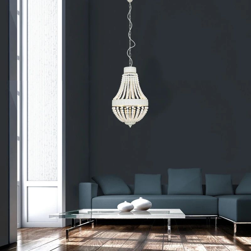 Mexlite Ella LED Hanglamp | 3x E14 40W | Dimbaar | Wit
