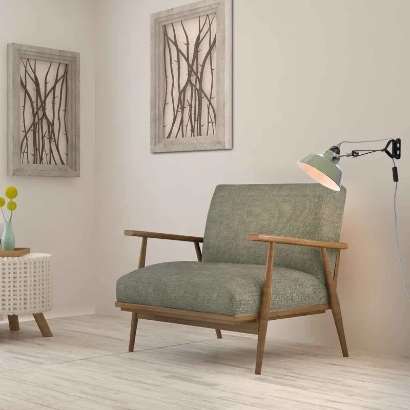 Mexlite Nove LED Klemlamp | 1x E27 40W | Dimbaar | Groen