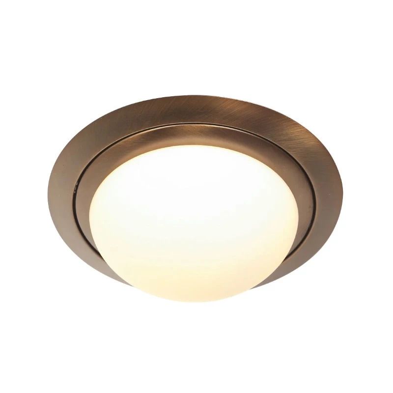 Steinhauer Ikaro LED Plafondlamp | 12W 2700K 960lm 927 | IP44 | Dimbaar | Brons
