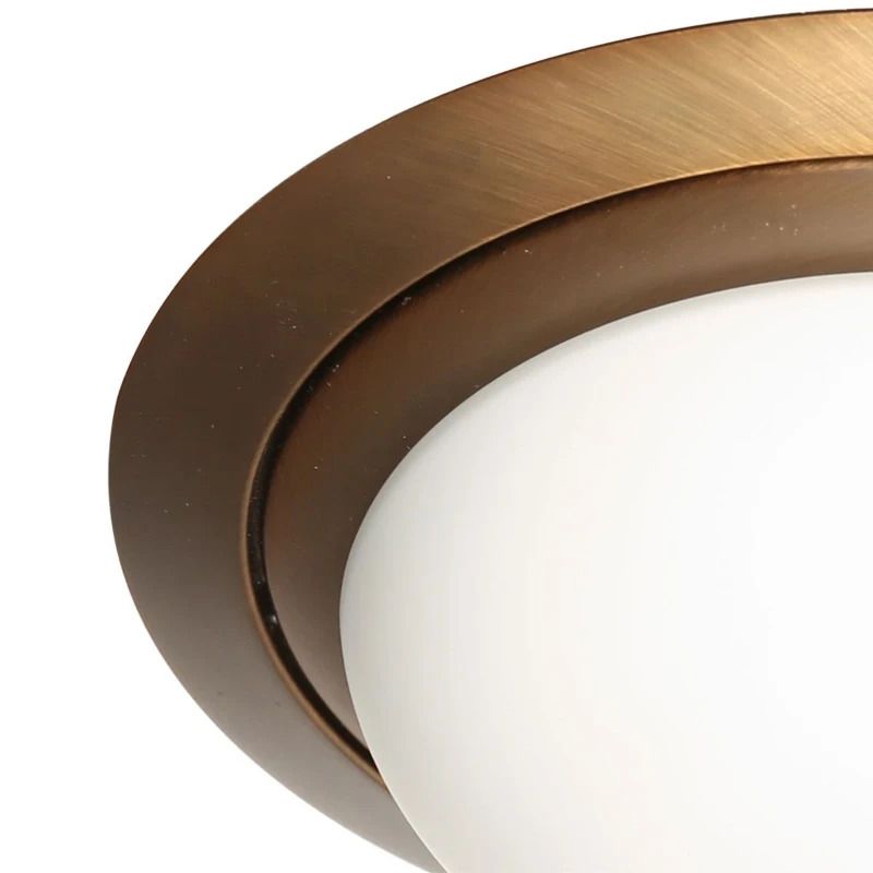 Steinhauer Ikaro LED Plafondlamp | 12W 2700K 960lm 927 | IP44 | Dimbaar | Brons