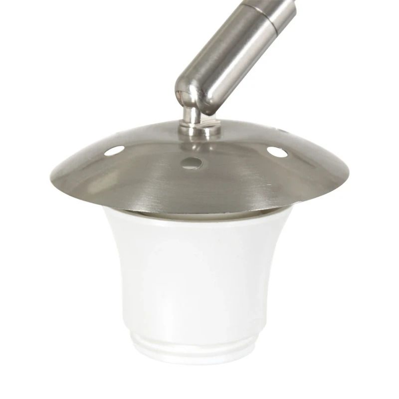 Steinhauer Sparkled Light LED Wandlamp | 1x E27 40W | Dimbaar | Staal/Wit