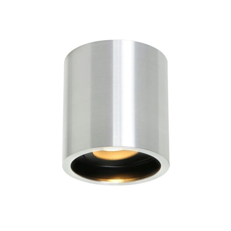 Steinhauer Pelite spot Ø85mm LED Opbouwspot | 1x GU10 10W | Dimbaar | Staal