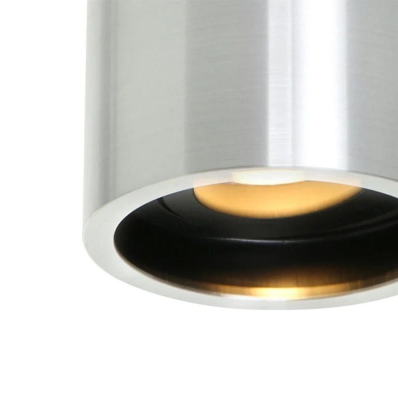 Steinhauer Pelite spot Ø85mm LED Opbouwspot | 1x GU10 10W | Dimbaar | Staal