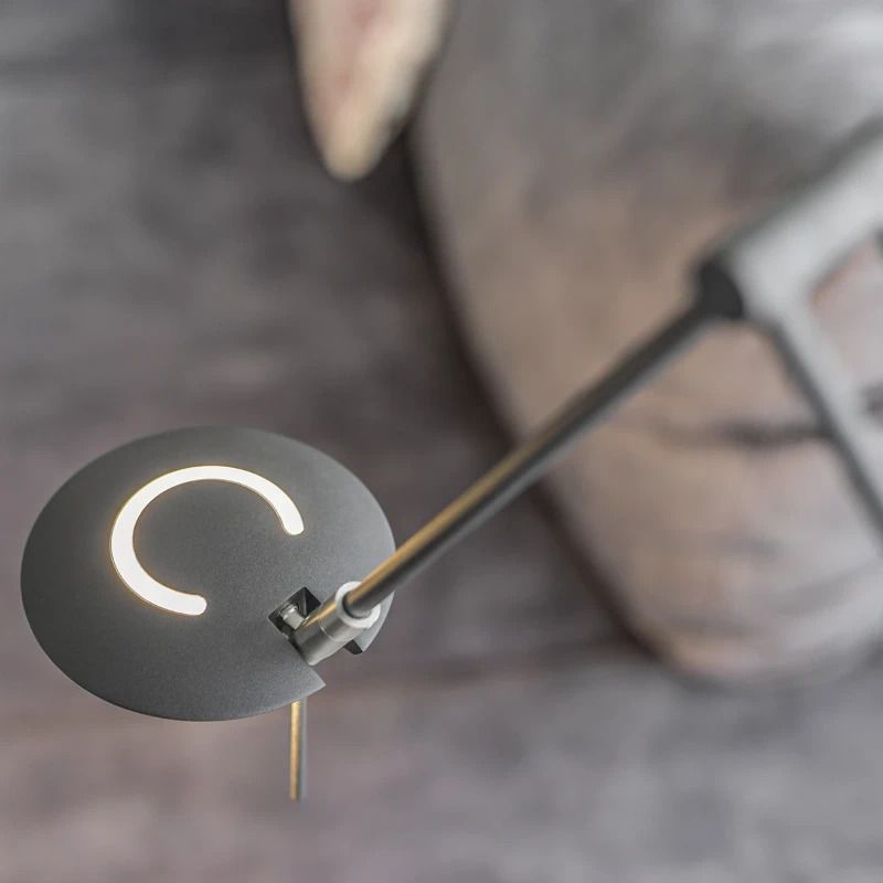 Steinhauer Zodiac LED Vloerlamp | 31W 2700K 2900lm 927 | Dimbaar | Zwart