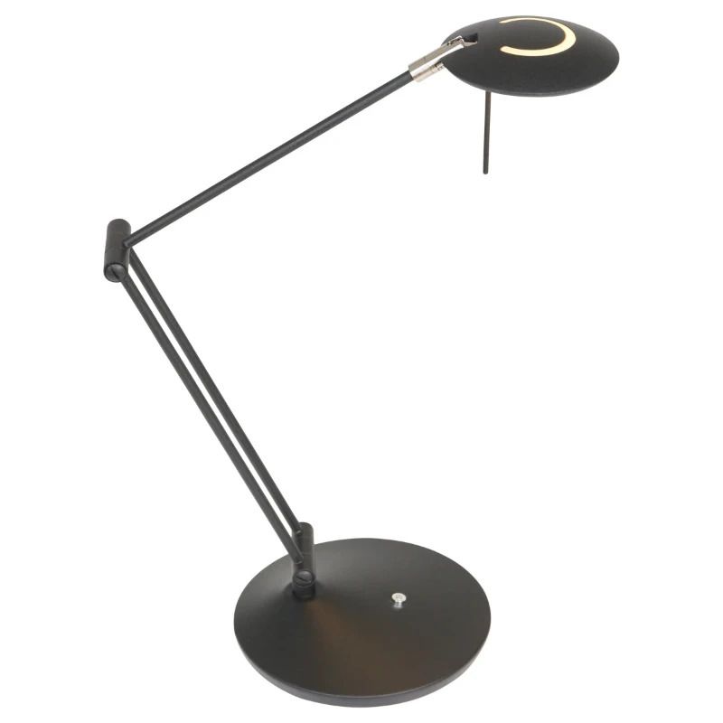 Steinhauer Zodiac LED Tafellamp | 6W 2700K 700lm 927 | Dimbaar | Zwart