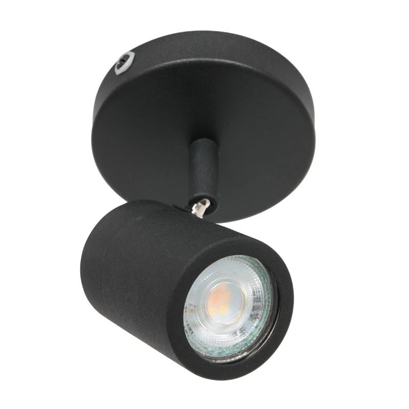 Mexlite Upround Ø10cm LED Downlighter | 1x GU10 4.9W 2200K/2700K 480lm 822/827
