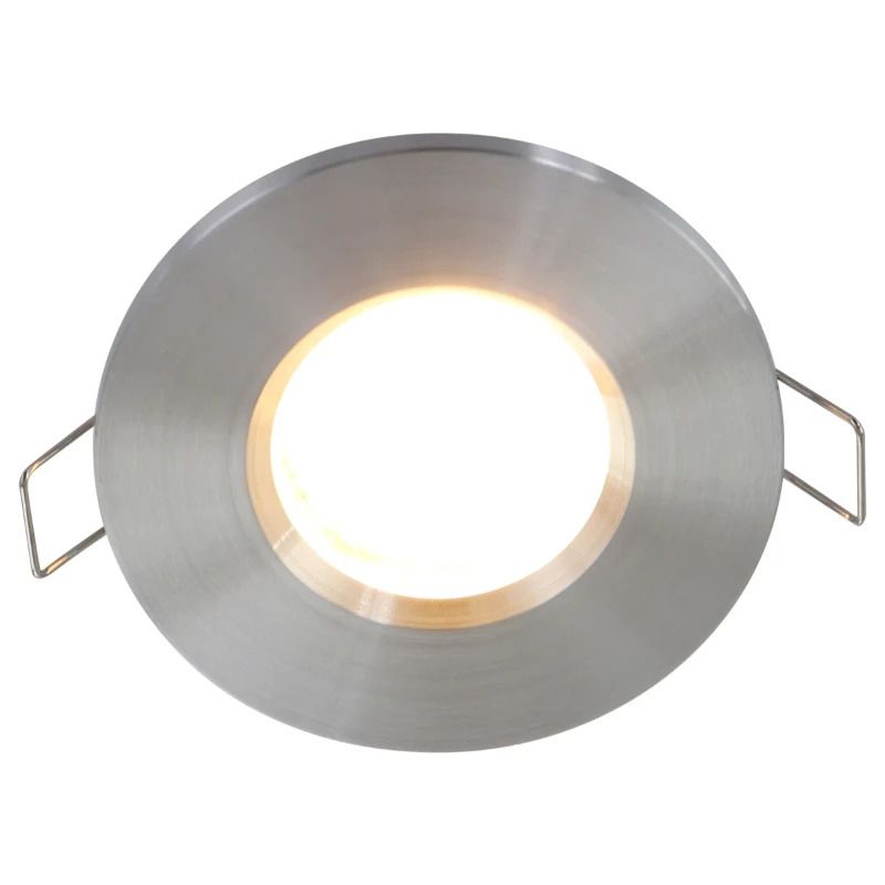 Steinhauer Pelite spot Ø85mm LED Inbouwspot | 1x GU10 10W | IP44 | Dimbaar