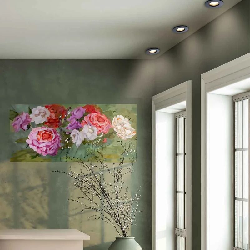 Steinhauer Pelite spot Ø85mm LED Inbouwspot | 1x GU10 10W | IP44 | Dimbaar