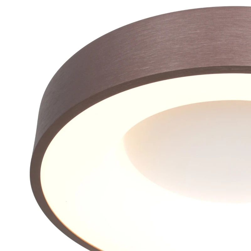 Steinhauer Ringlede LED Plafondlamp | 40W 2700K 3600lm 827 | Dimbaar | Brons
