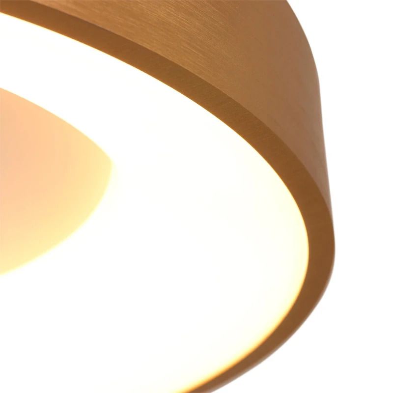 Steinhauer Ringlede LED Plafondlamp | 30W 2700K 2800lm 827 | Dimbaar | Goud/Wit