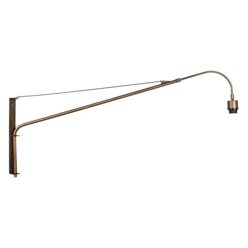 Steinhauer Elegant Classy LED Wandlamp | 1x E27 | Dimbaar | Brons