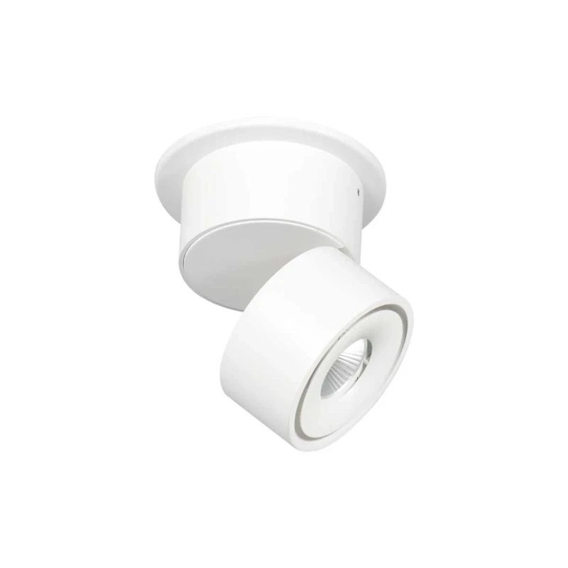 Mexlite Fez Ø78mm LED Downlighter | 8W 2700K 700lm 827 | Dimbaar | Wit
