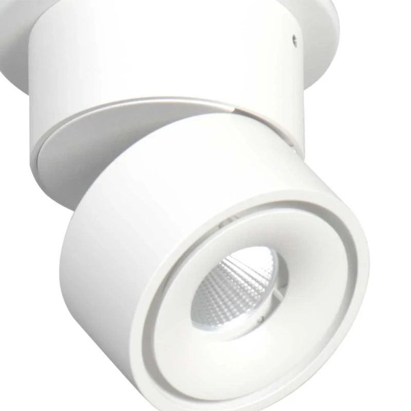 Mexlite Fez Ø78mm LED Downlighter | 8W 2700K 700lm 827 | Dimbaar | Wit