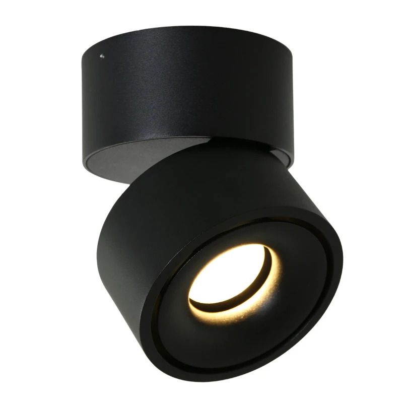 Mexlite Fez Ø78mm LED Downlighter | 8W 2700K 700lm 827 | Dimbaar | Zwart